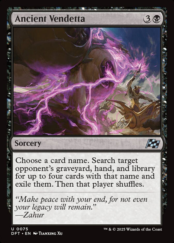 Ancient Vendetta - Magic: The Gathering
