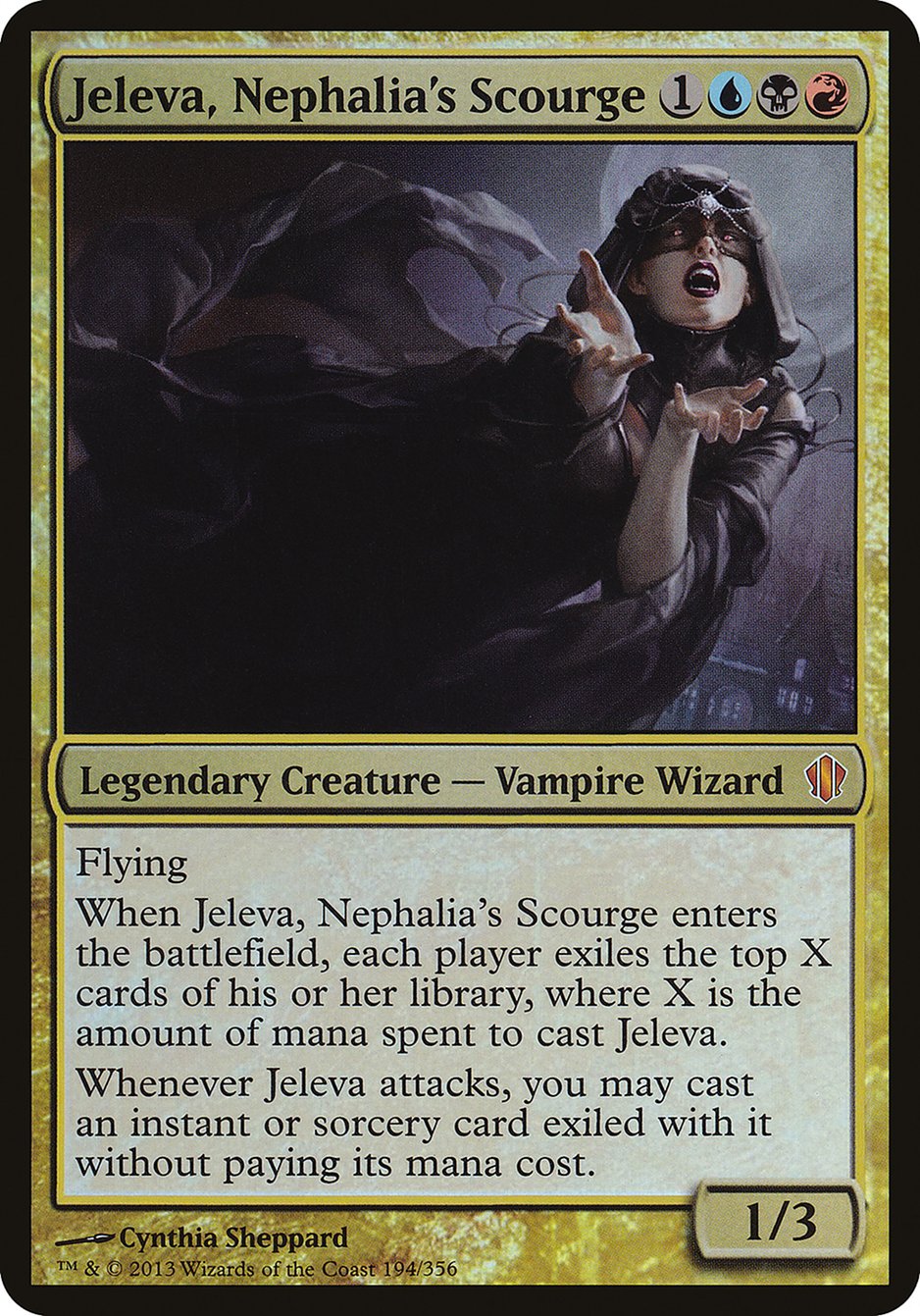 Jeleva, Nephalia's Scourge (Commander 2013)