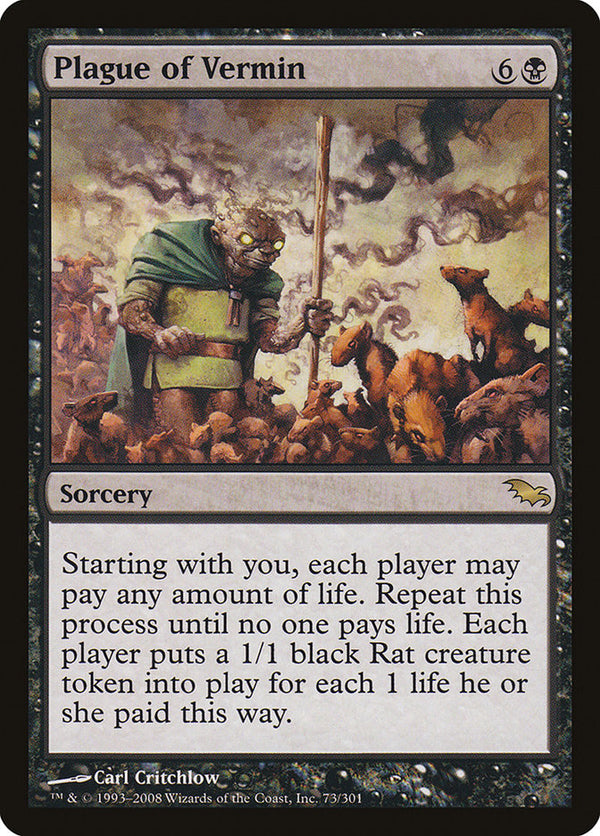 Plague of Vermin - Magic: The Gathering
