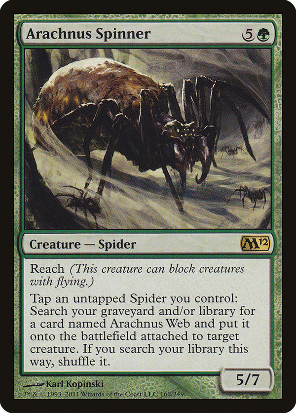 Arachnus Spinner - Magic: The Gathering
