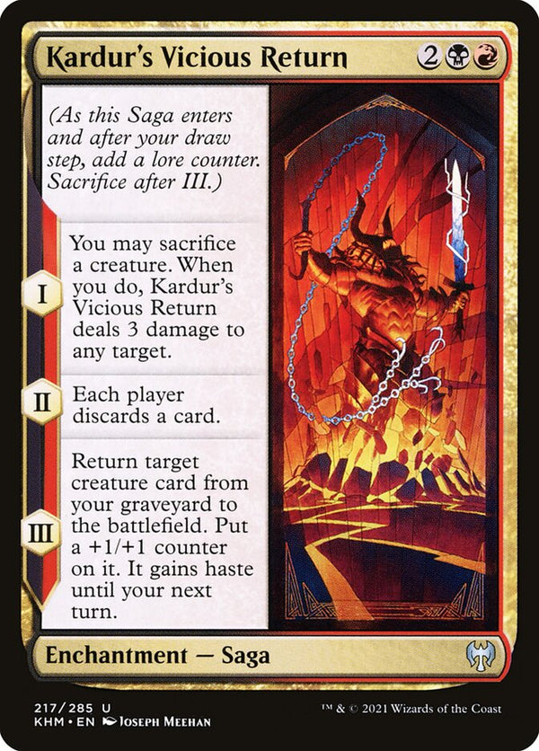Kardur's Vicious Return - Magic: The Gathering