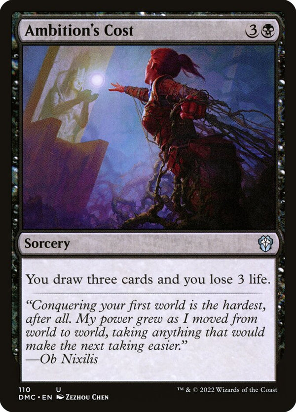 Ambition's Cost - Magic: The Gathering