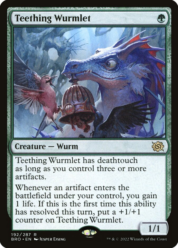 Teething Wurmlet - Magic: The Gathering
