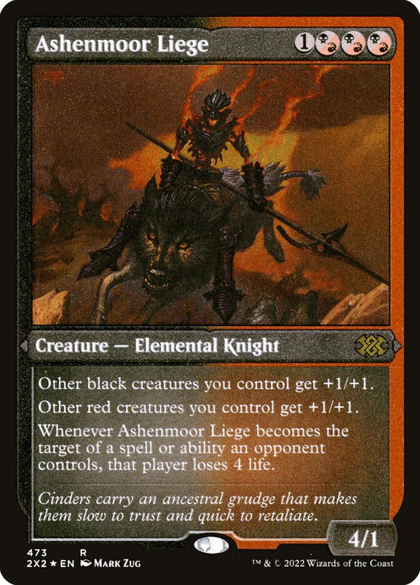Ashenmoor Liege (Foil Etched) - Magic: The Gathering