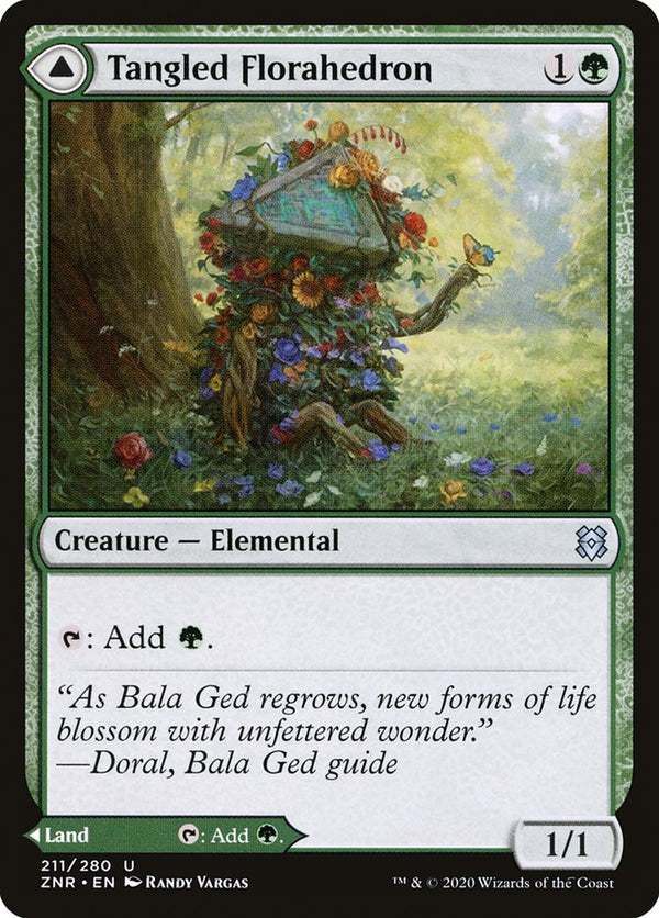 Tangled Florahedron - Magic: The Gathering