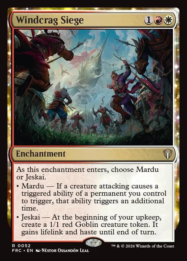 Windcrag Siege (FRC 52) - Magic: The Gathering