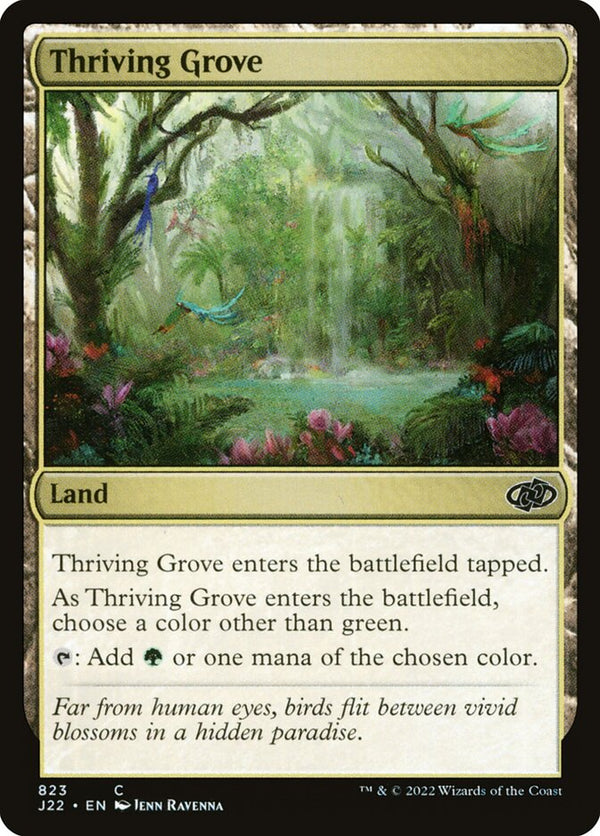 Thriving Grove - Magic: The Gathering