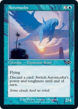 Aeromoeba (Retro Frame) (Foil Etched) - Magic: The Gathering