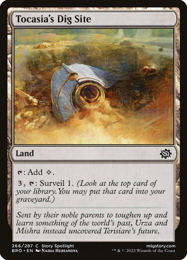 Tocasia's Dig Site - Magic: The Gathering
