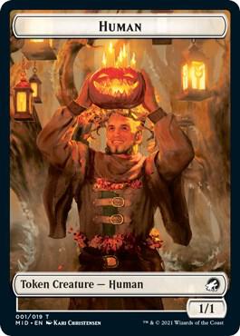 Human // Bird Double-Sided Token