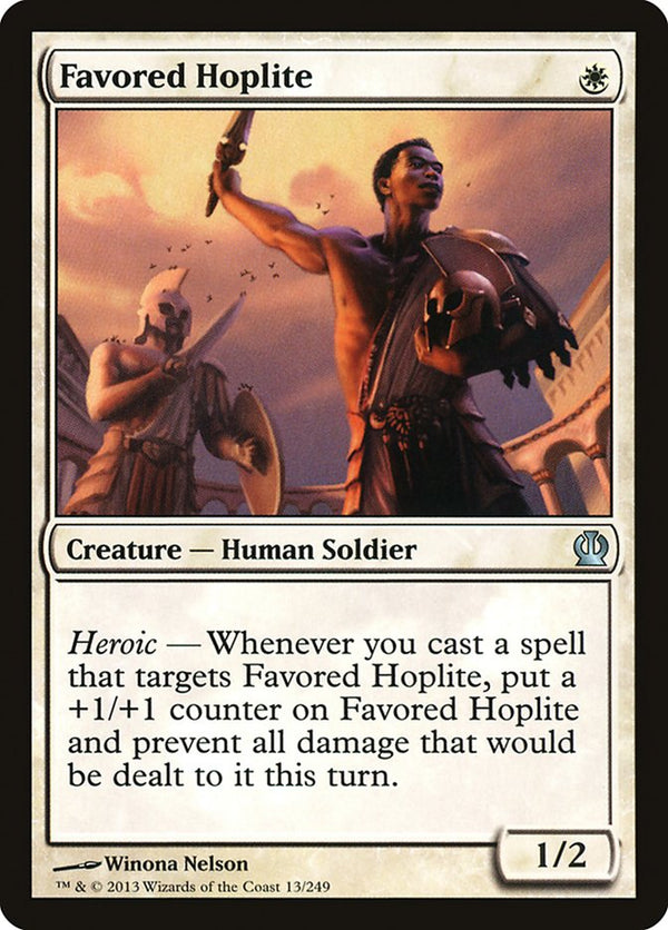 Favored Hoplite - Magic: The Gathering