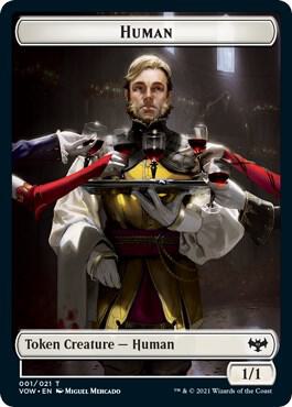 Human (001) // Boar Double-Sided Token