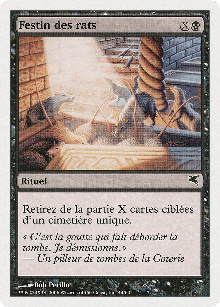 Rats' Feast (French) - "Festing des rats" (A44)