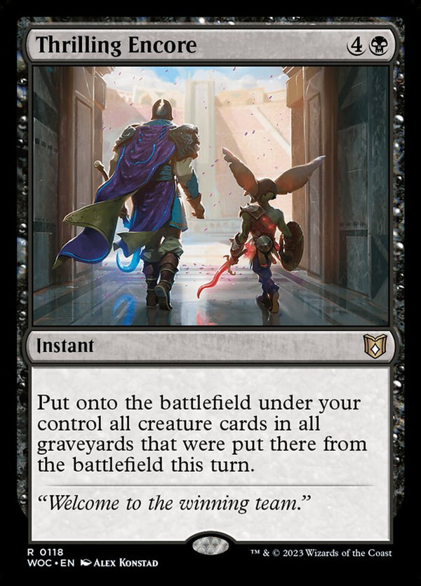 Thrilling Encore - Magic: The Gathering