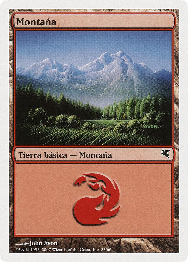 Mountain (Spanish) - "Montana" (I23)