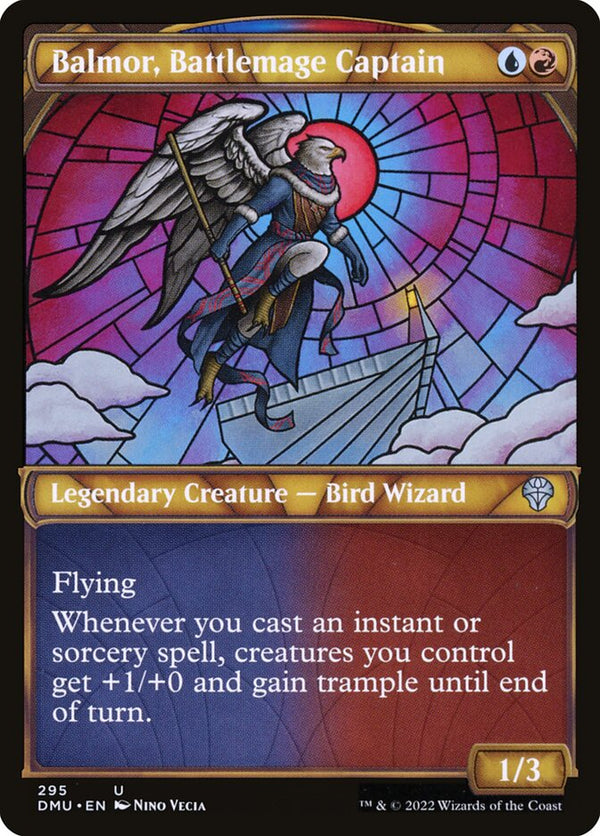 Balmor, Battlemage Captain (Showcase) - Magic: The Gathering