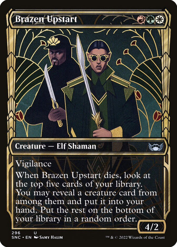 Brazen Upstart (Showcase) - Magic: The Gathering