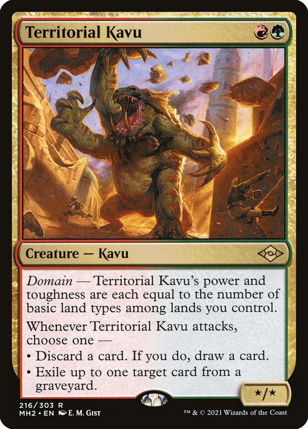 Territorial Kavu - Magic: The Gathering
