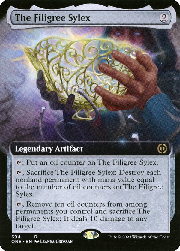 The Filigree Sylex (Extended Art) - Magic: The Gathering