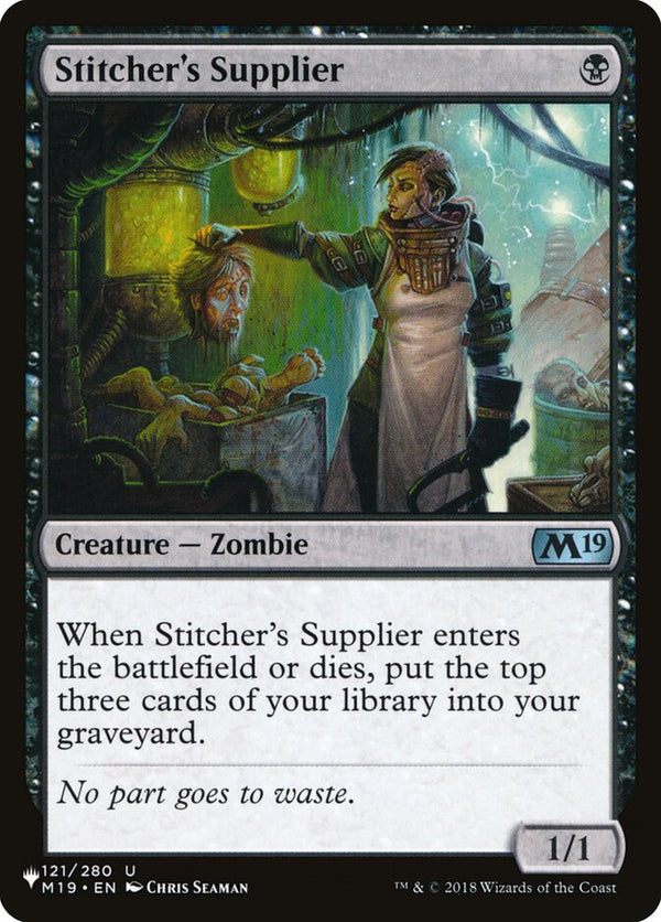 Stitcher's Supplier - Magic: The Gathering