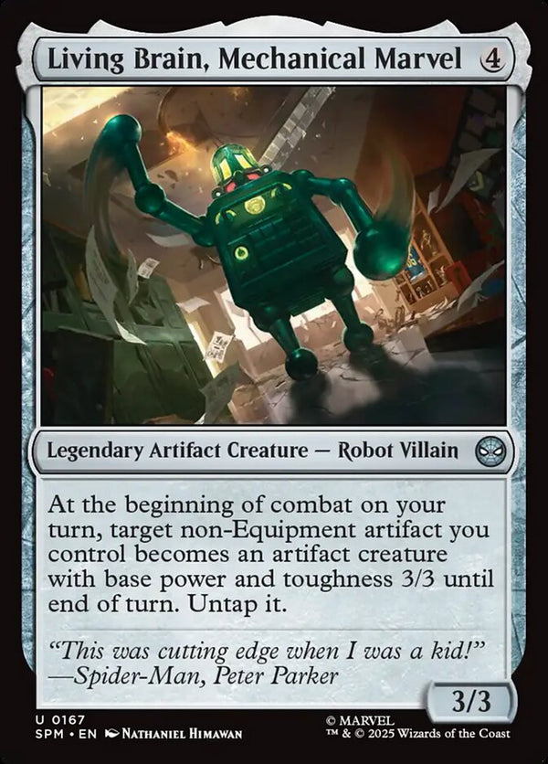 Living Brain, Mechanical Marvel - Magic: The Gathering