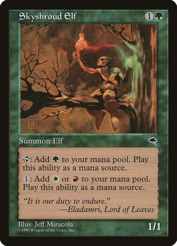 Skyshroud Elf - Magic: The Gathering