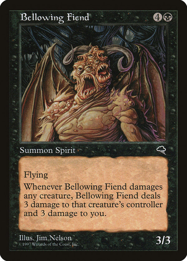 Bellowing Fiend - Magic: The Gathering