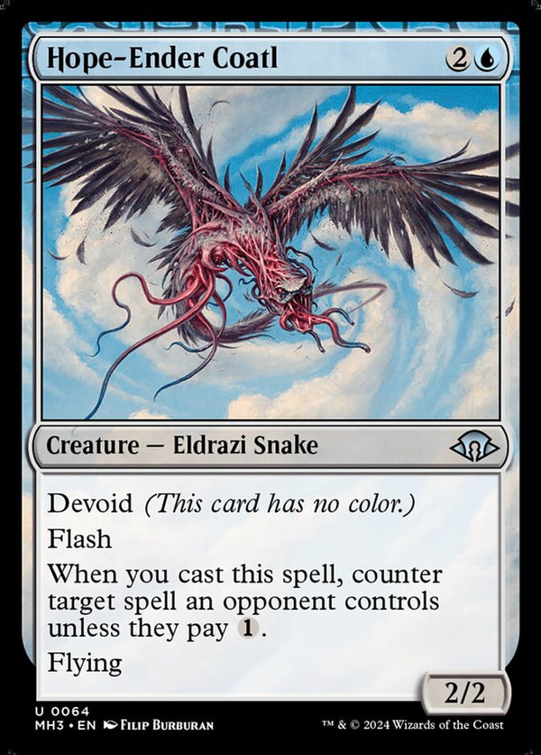 Hope-Ender Coatl - Magic: The Gathering