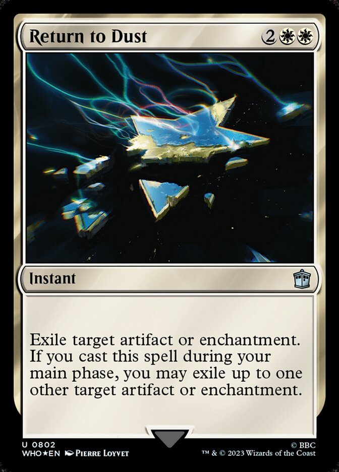 Return to Dust (Surge Foil)