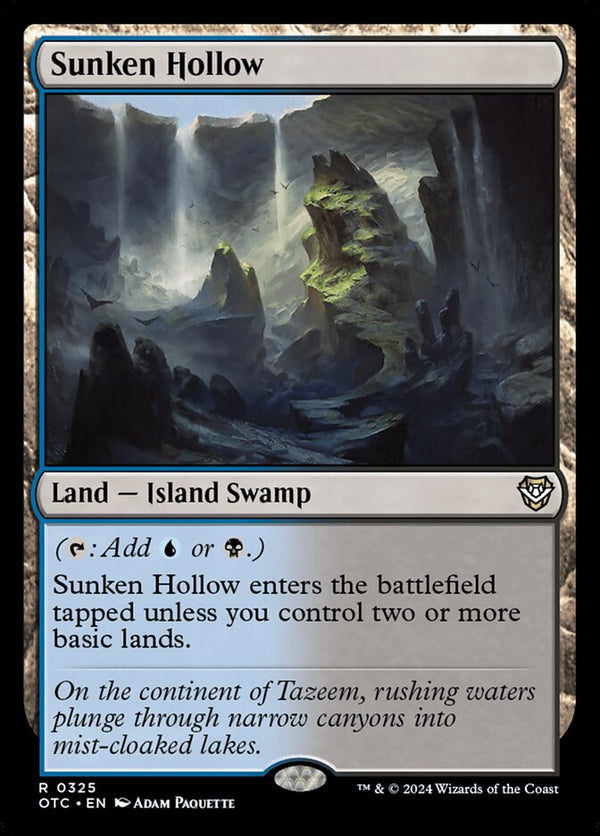 Sunken Hollow - Magic: The Gathering
