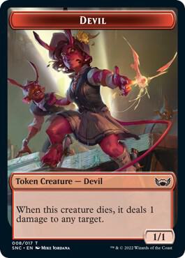 Devil // Rogue Double-Sided Token