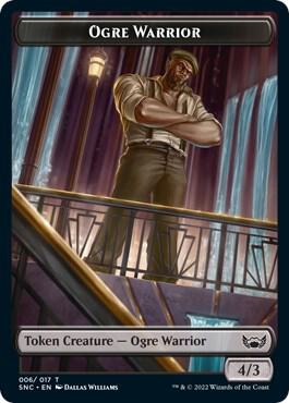 Ogre Warrior // Copy Double-Sided Token