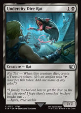 Undercity Dire Rat - Magic: The Gathering