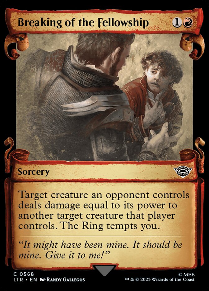 Breaking of the Fellowship (Showcase Scrolls)