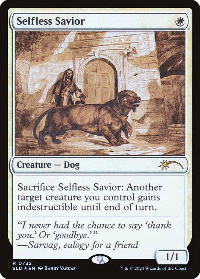 Selfless Savior (Sketch Showcase)
