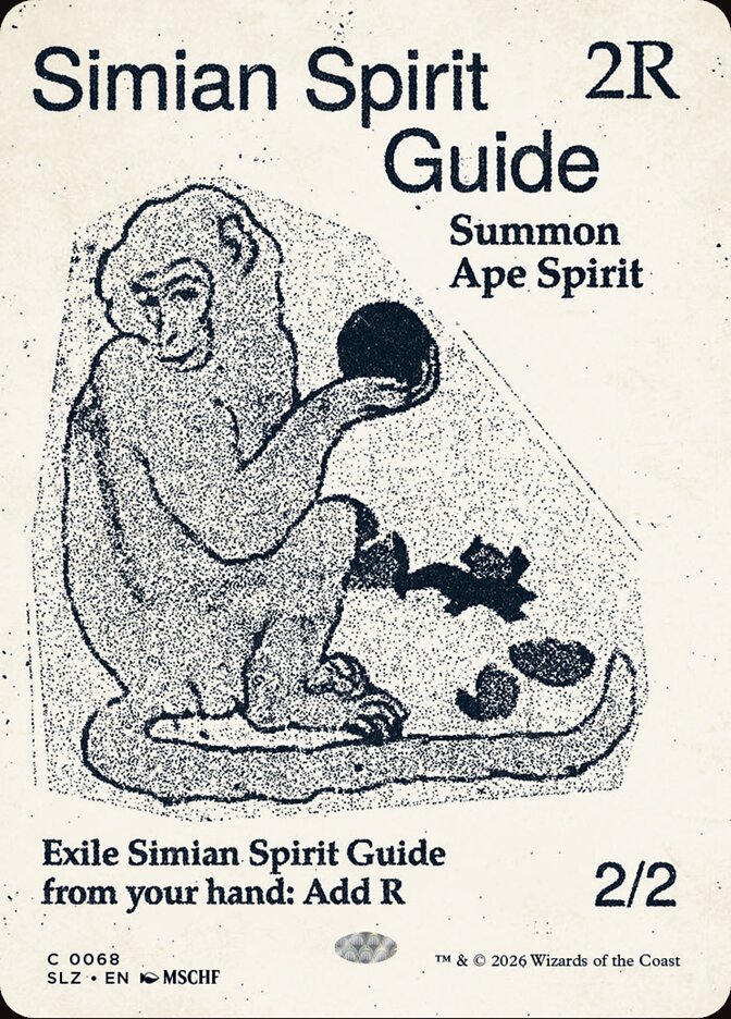 Simian Spirit Guide (0068)