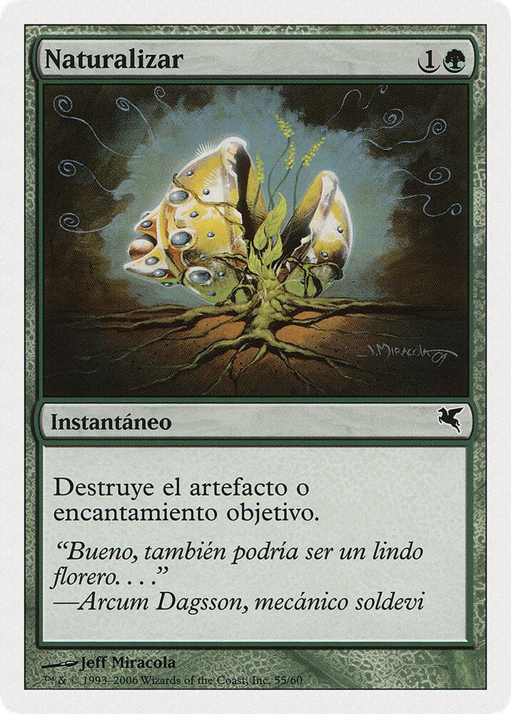 Naturalize (Spanish) - "Naturalizar"