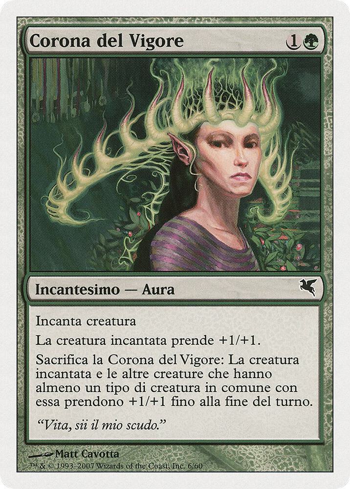 Crown of Vigor (Italian) - "Corona del Vigore"