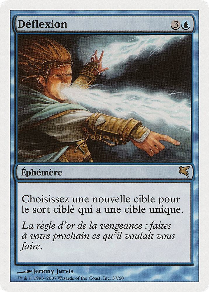 Deflection (French) - "Déflexion"
