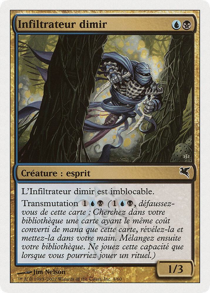 Dimir Infiltrator (French) - "Infiltrateur Dimir"