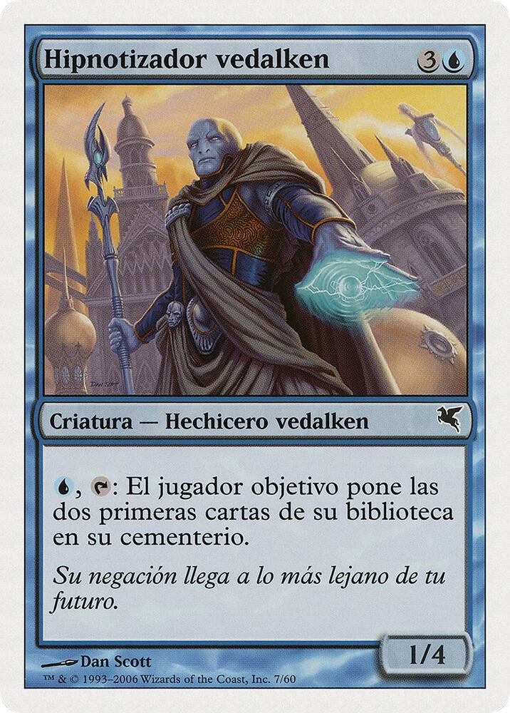 Vedalken Entrancer (Spanish) - "Hipnotizador vedalken"