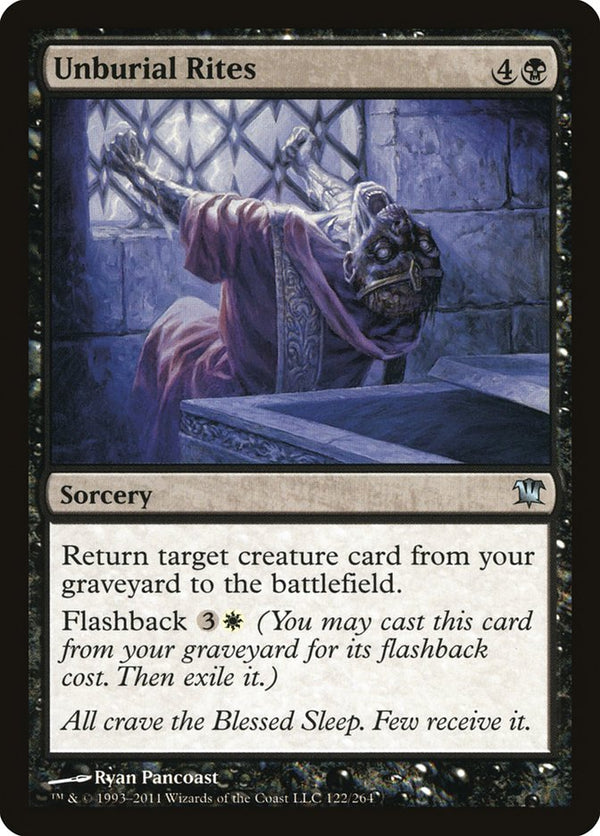 Unburial Rites - Magic: The Gathering