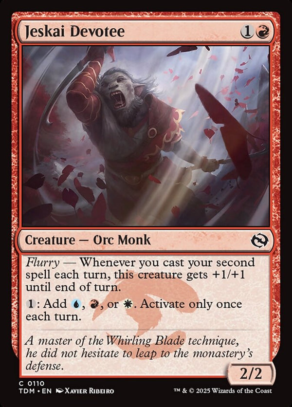Jeskai Devotee - Magic: The Gathering