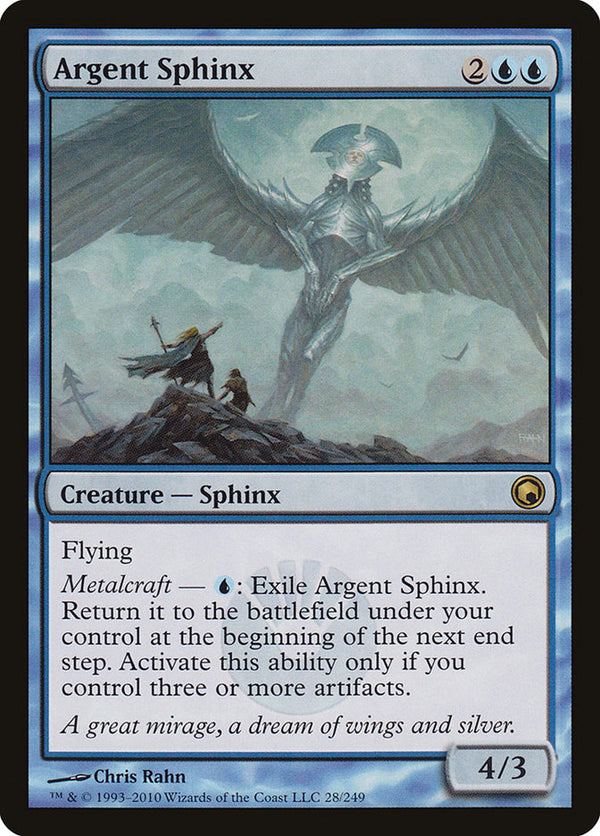 Argent Sphinx - Magic: The Gathering