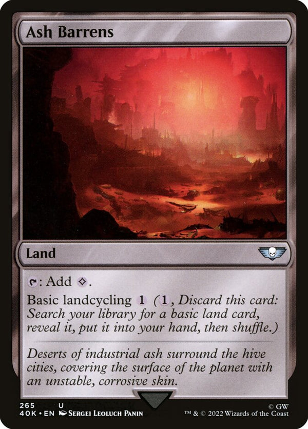 Ash Barrens - Magic: The Gathering