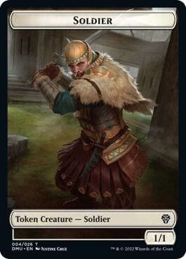 Soldier // Beast Double-Sided Token