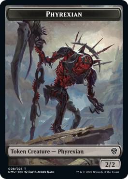 Phyrexian // Ornithopter Double-Sided Token