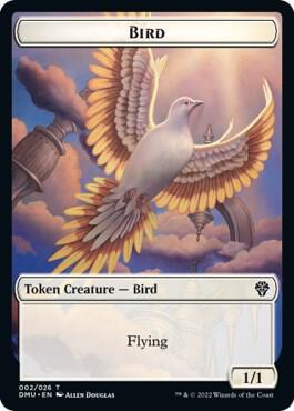 Bird (002) // Wurm Double-Sided Token