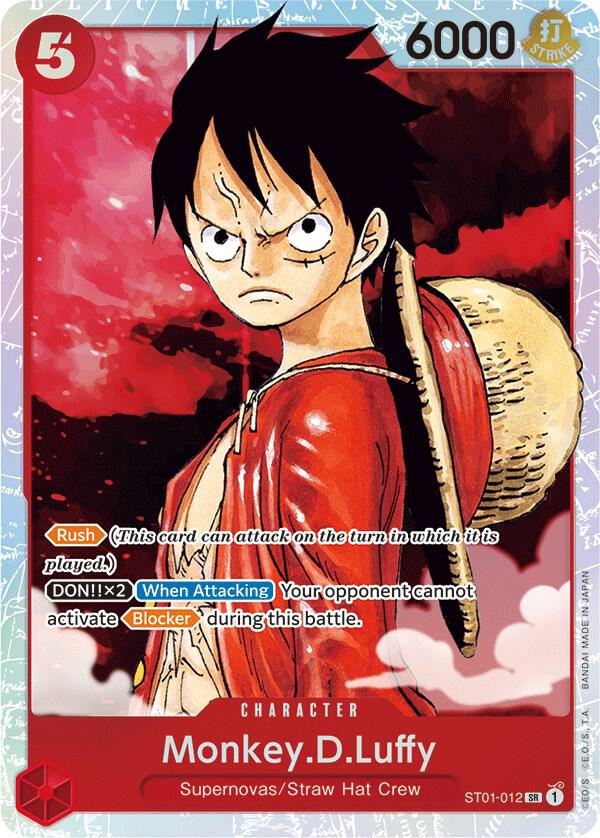 Monkey.D.Luffy (012) - One Piece Card Game
