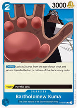 Bartholomew Kuma - One Piece Card Game